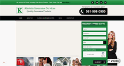 Desktop Screenshot of kirsteininsurance.com