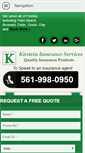 Mobile Screenshot of kirsteininsurance.com